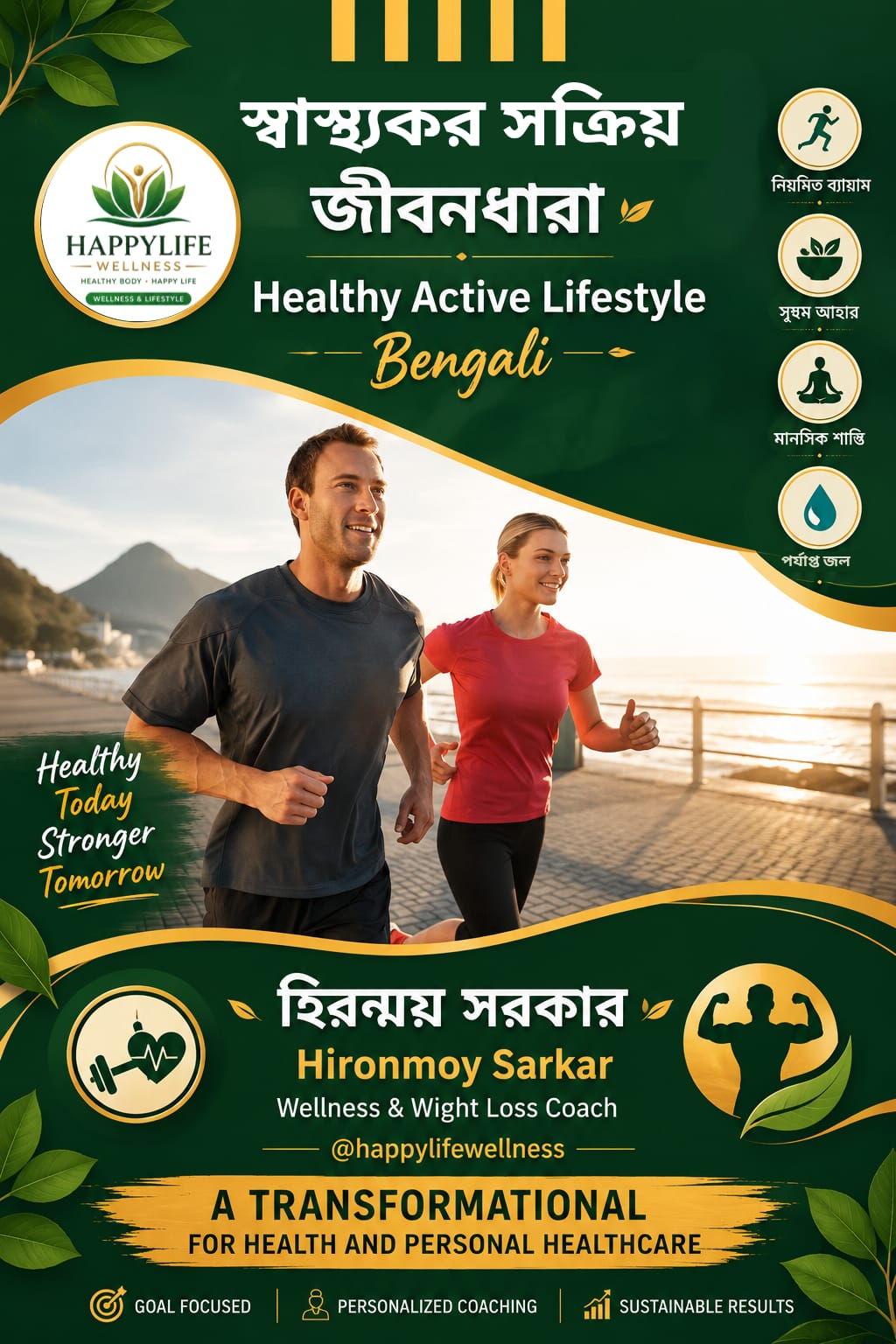Healthy Active Lifestyle - Bengali - Image 2